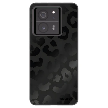 Picasee fekete szilikon tok az alábbi mobiltelefonokra Xiaomi 13T Pro - Midnight Leopard
