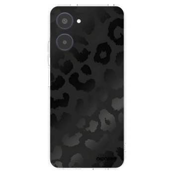 Picasee átlátszó szilikon tok az alábbi mobiltelefonokra Realme 10 4G - Midnight Leopard