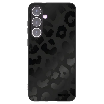 Picasee fekete szilikon tok az alábbi mobiltelefonokra Samsung Galaxy S24+ S926B 5G - Midnight Leopard
