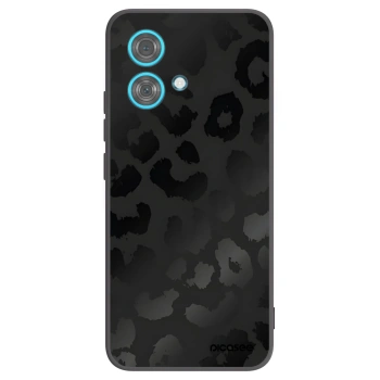 Picasee fekete szilikon tok az alábbi mobiltelefonokra Motorola Edge 40 Neo - Midnight Leopard
