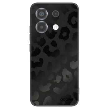 Picasee fekete szilikon tok az alábbi mobiltelefonokra Xiaomi Poco X6 - Midnight Leopard
