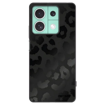Picasee fekete szilikon tok az alábbi mobiltelefonokra Xiaomi Redmi Note 13 5G - Midnight Leopard