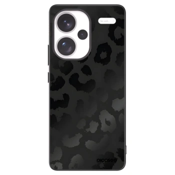 Picasee fekete szilikon tok az alábbi mobiltelefonokra Xiaomi Redmi Note 13 Pro+ 5G - Midnight Leopard