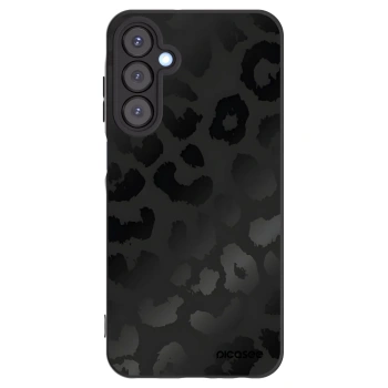 Picasee fekete szilikon tok az alábbi mobiltelefonokra Samsung Galaxy A25 A256B 5G - Midnight Leopard