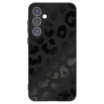Picasee fekete szilikon tok az alábbi mobiltelefonokra Samsung Galaxy A55 5G A556B - Midnight Leopard