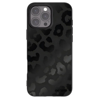 Picasee fekete szilikon tok az alábbi mobiltelefonokra Apple iPhone 16 Pro Max - Midnight Leopard
