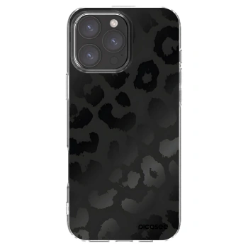 Picasee átlátszó szilikon tok az alábbi mobiltelefonokra Apple iPhone 16 Pro Max - Midnight Leopard