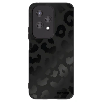 Picasee fekete szilikon tok az alábbi mobiltelefonokra Honor 200 Lite - Midnight Leopard