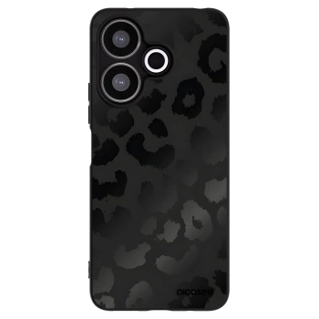 Picasee fekete szilikon tok az alábbi mobiltelefonokra Xiaomi Redmi 13 4G - Midnight Leopard