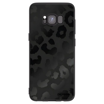 Picasee fekete szilikon tok az alábbi mobiltelefonokra Samsung Galaxy S8 G950F - Midnight Leopard