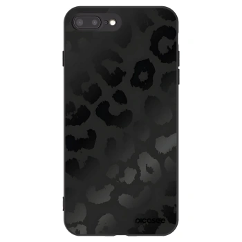 Picasee fekete szilikon tok az alábbi mobiltelefonokra Apple iPhone 7 Plus - Midnight Leopard