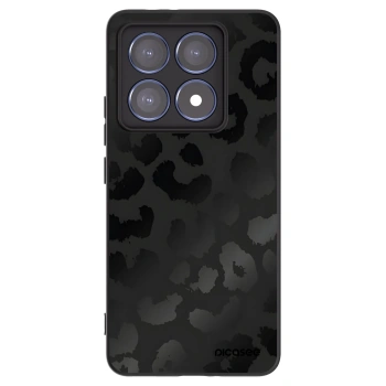 Picasee fekete szilikon tok az alábbi mobiltelefonokra Xiaomi 14T Pro - Midnight Leopard