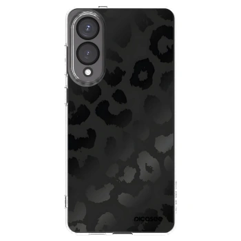 Picasee átlátszó szilikon tok az alábbi mobiltelefonokra Samsung Galaxy S25 Edge 5G - Midnight Leopard