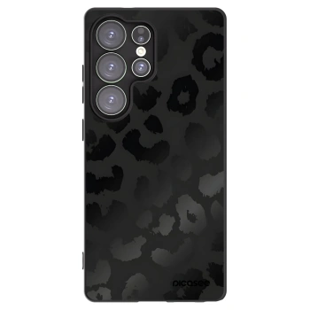 Picasee fekete szilikon tok az alábbi mobiltelefonokra Samsung Galaxy S25 Ultra 5G - Midnight Leopard