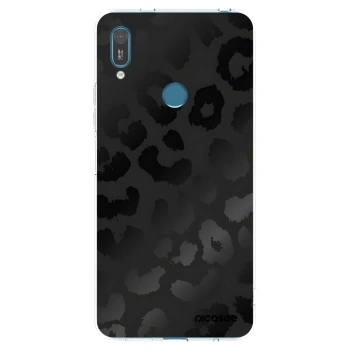 Picasee átlátszó szilikon tok az alábbi mobiltelefonokra Huawei Y7 2019 - Midnight Leopard