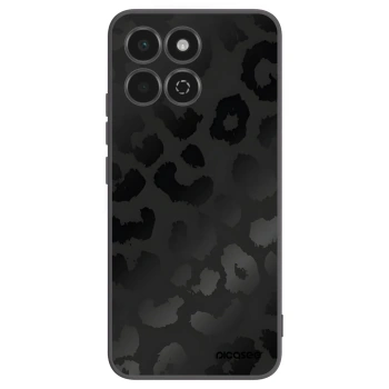 Picasee fekete szilikon tok az alábbi mobiltelefonokra Honor 200 Smart 5G - Midnight Leopard