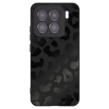 Picasee fekete szilikon tok az alábbi mobiltelefonokra Xiaomi 15 - Midnight Leopard