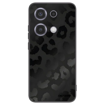Picasee fekete szilikon tok az alábbi mobiltelefonokra Xiaomi Redmi Note 14S - Midnight Leopard