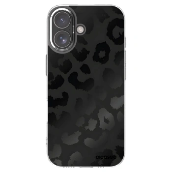 Picasee átlátszó szilikon tok az alábbi mobiltelefonokra Apple iPhone 17 - Midnight Leopard