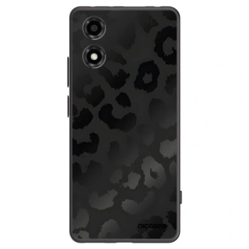 Picasee fekete szilikon tok az alábbi mobiltelefonokra Motorola Moto E14 - Midnight Leopard