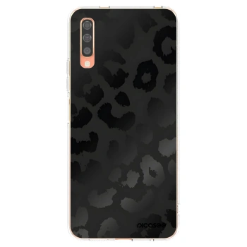 Picasee átlátszó szilikon tok az alábbi mobiltelefonokra Samsung Galaxy A70 A705F - Midnight Leopard