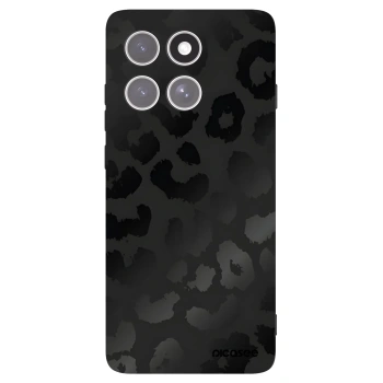 Picasee fekete szilikon tok az alábbi mobiltelefonokra Motorola Edge 60 Pro - Midnight Leopard