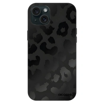 Szilikon tok erre a típusra Apple iPhone 15 Plus - Midnight Leopard
