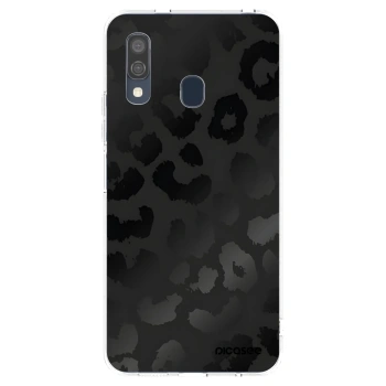 Picasee átlátszó szilikon tok az alábbi mobiltelefonokra Samsung Galaxy A40 A405F - Midnight Leopard