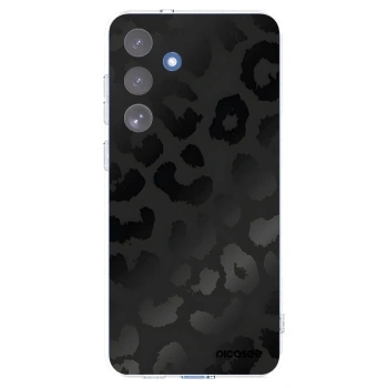 Picasee átlátszó szilikon tok az alábbi mobiltelefonokra Samsung Galaxy S25 FE 5G - Midnight Leopard