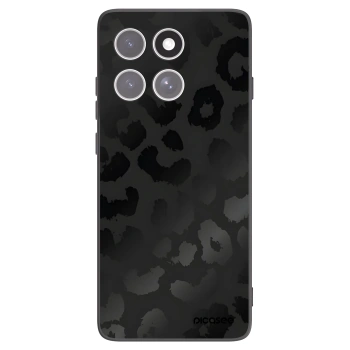 Picasee fekete szilikon tok az alábbi mobiltelefonokra Motorola Edge 60 Fusion - Midnight Leopard