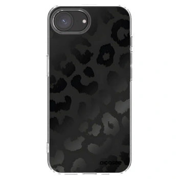 Picasee átlátszó szilikon tok az alábbi mobiltelefonokra Apple iPhone 17e - Midnight Leopard