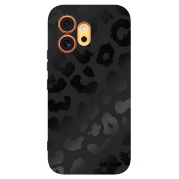 Picasee fekete szilikon tok az alábbi mobiltelefonokra Honor 600 - Midnight Leopard