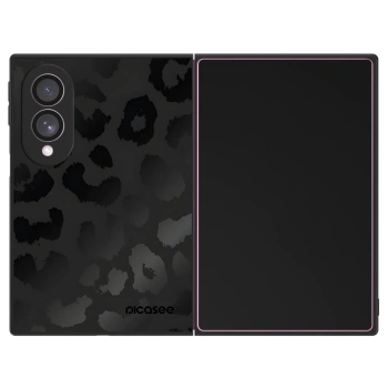 Szilikon tok erre a típusra Samsung Galaxy Z Fold8 5G - Midnight Leopard