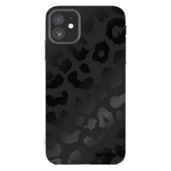 Picasee átlátszó szilikon tok az alábbi mobiltelefonokra Apple iPhone 11 - Midnight Leopard