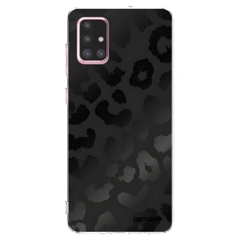 Picasee átlátszó szilikon tok az alábbi mobiltelefonokra Samsung Galaxy A71 A715F - Midnight Leopard