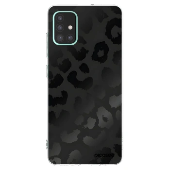 Picasee átlátszó szilikon tok az alábbi mobiltelefonokra Samsung Galaxy A51 A515F - Midnight Leopard