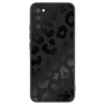 Picasee fekete szilikon tok az alábbi mobiltelefonokra Samsung Galaxy S20 G980F - Midnight Leopard