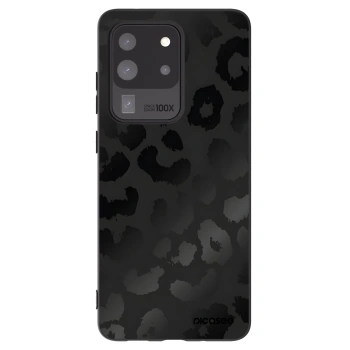 Picasee fekete szilikon tok az alábbi mobiltelefonokra Samsung Galaxy S20 Ultra 5G G988F - Midnight Leopard