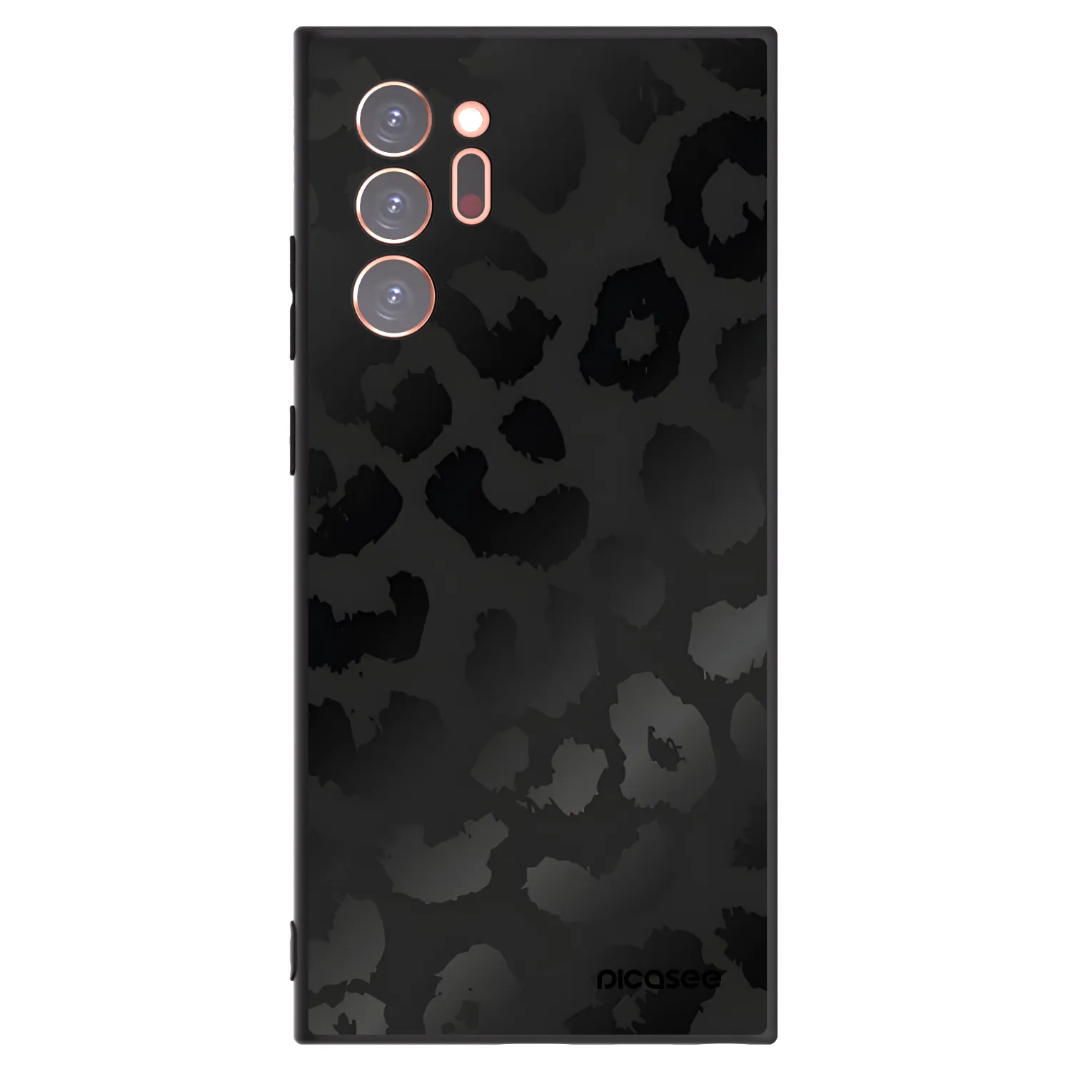 Picasee fekete szilikon tok az alábbi mobiltelefonokra Samsung Galaxy Note 20 Ultra - Midnight Leopard