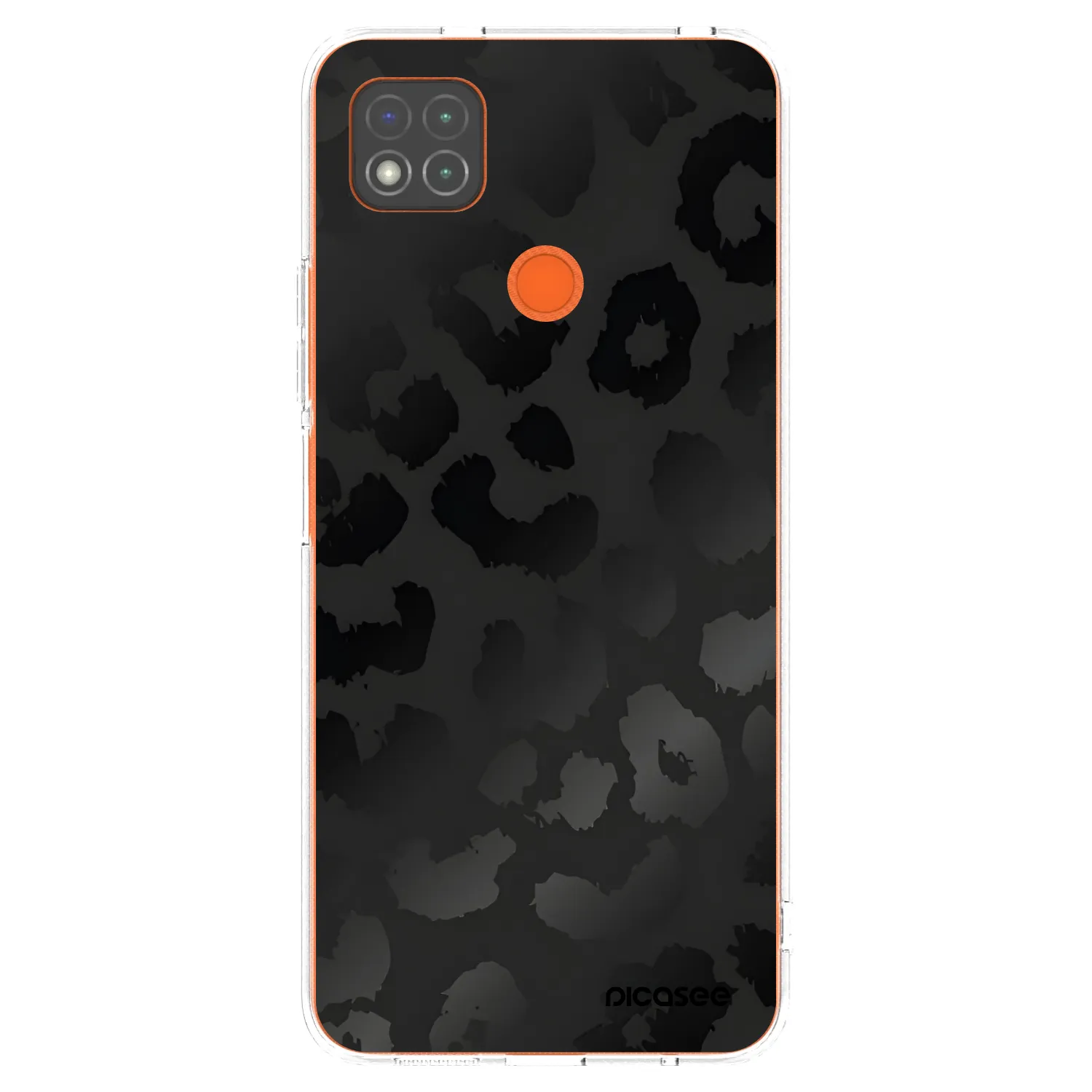 Picasee átlátszó szilikon tok az alábbi mobiltelefonokra Xiaomi Redmi 9C - Midnight Leopard