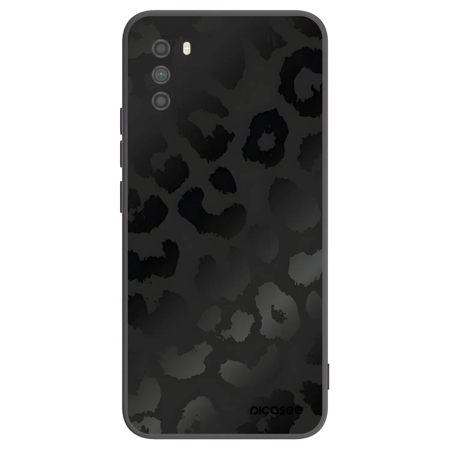 Picasee fekete szilikon tok az alábbi mobiltelefonokra Xiaomi Poco M3 - Midnight Leopard