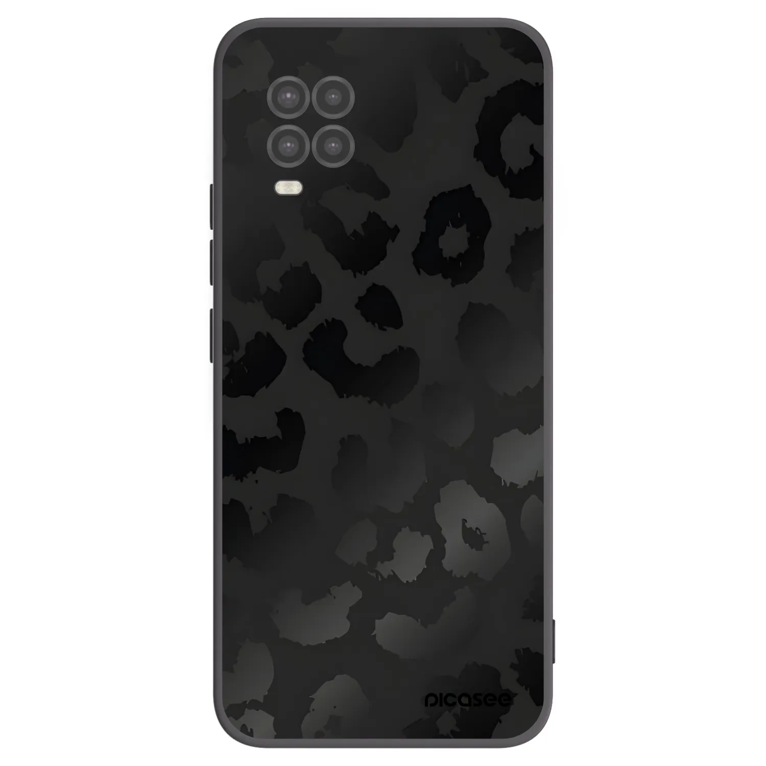 Picasee fekete szilikon tok az alábbi mobiltelefonokra Xiaomi Mi 10 Lite - Midnight Leopard
