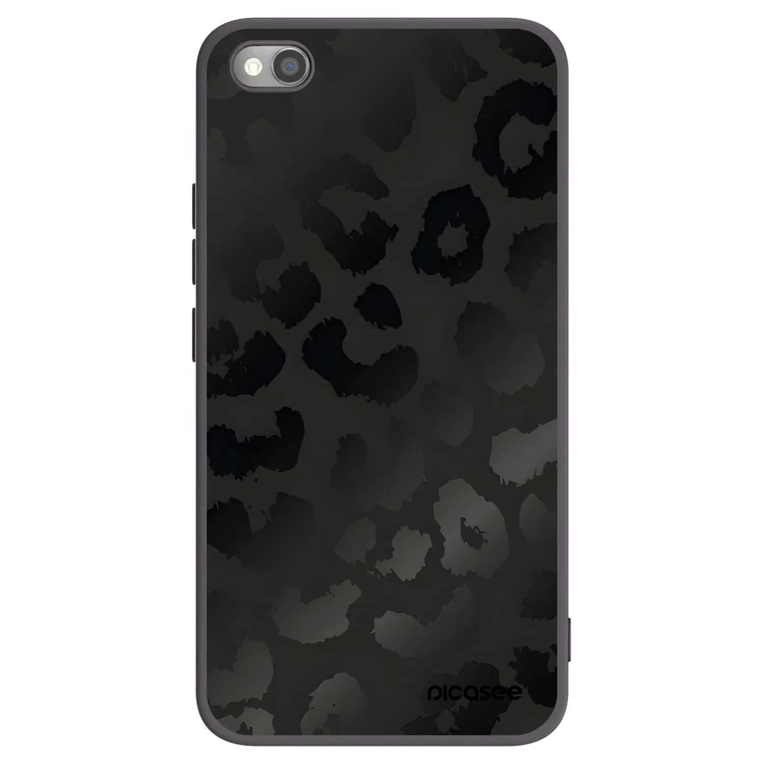 Picasee fekete szilikon tok az alábbi mobiltelefonokra Xiaomi Mi 11 Ultra - Midnight Leopard