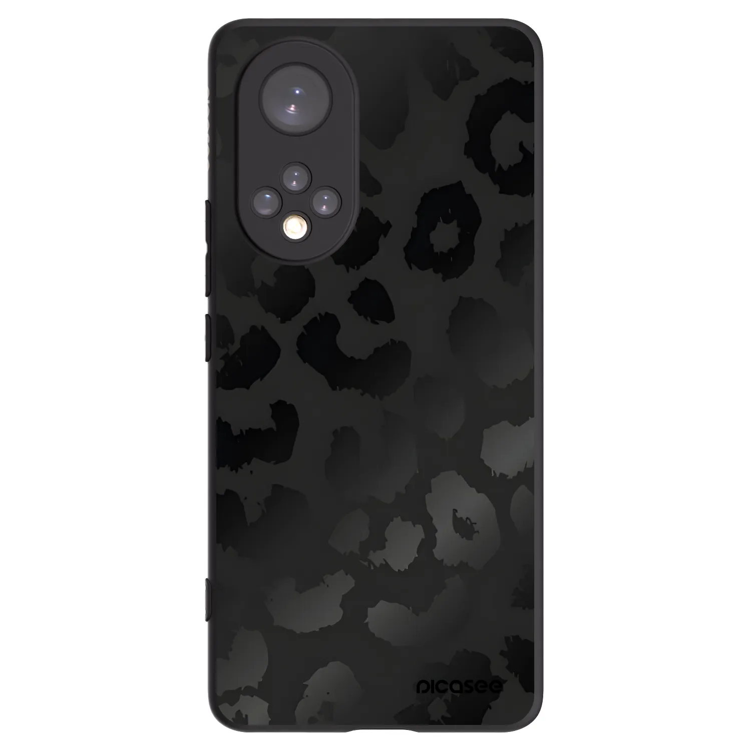 Picasee fekete szilikon tok az alábbi mobiltelefonokra Huawei Nova 9 - Midnight Leopard
