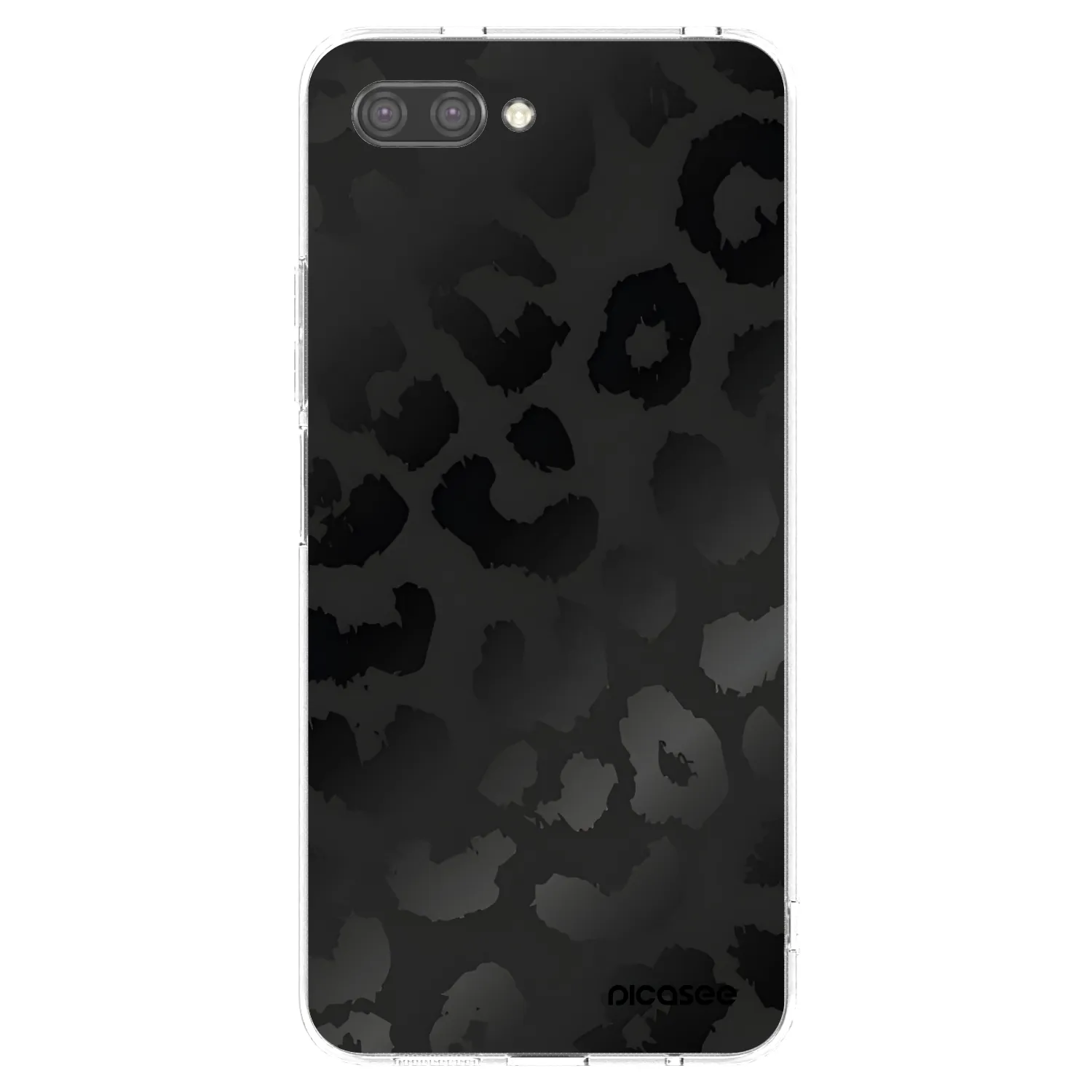 Picasee átlátszó szilikon tok az alábbi mobiltelefonokra Honor 10 - Midnight Leopard
