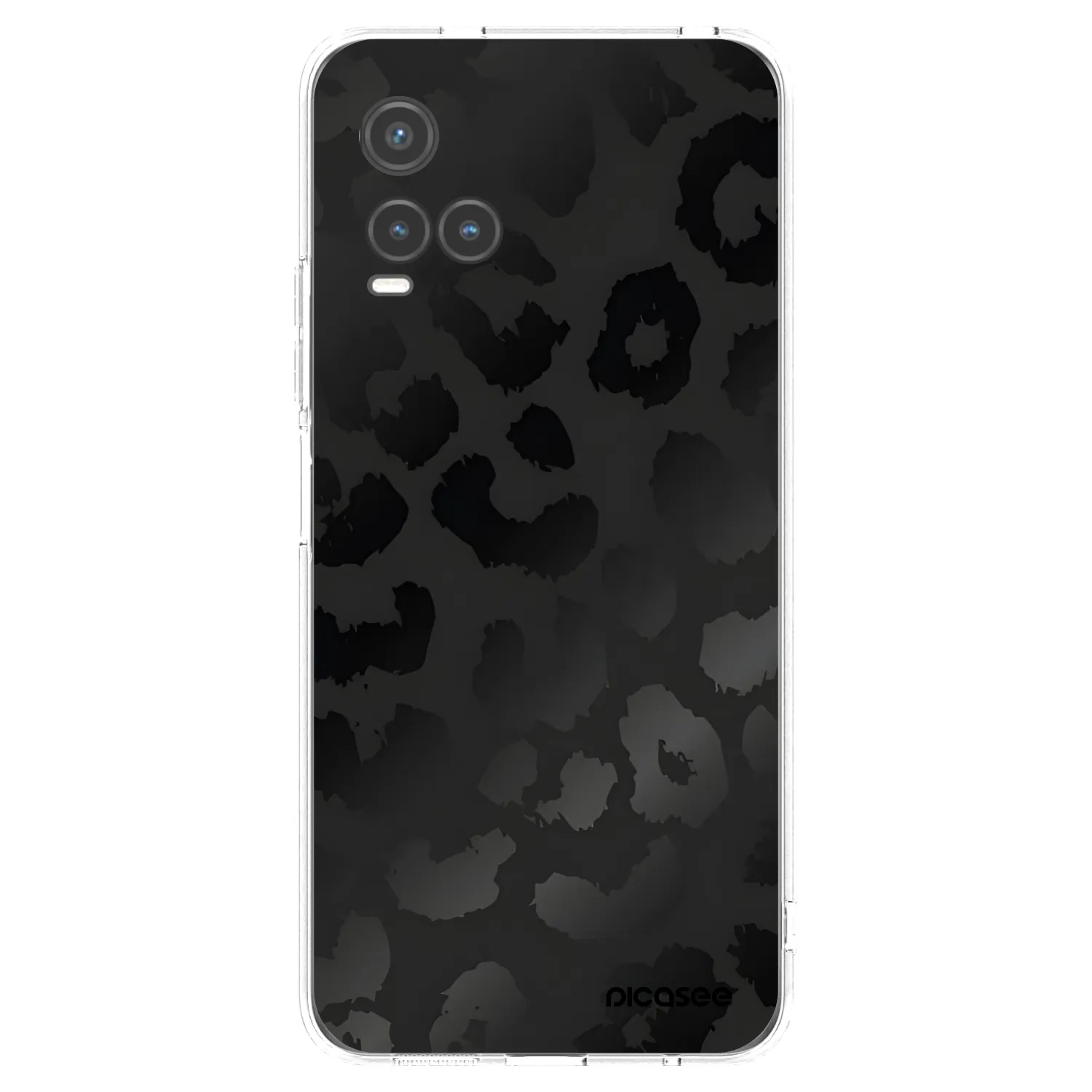 Picasee átlátszó szilikon tok az alábbi mobiltelefonokra Vivo Y33s - Midnight Leopard