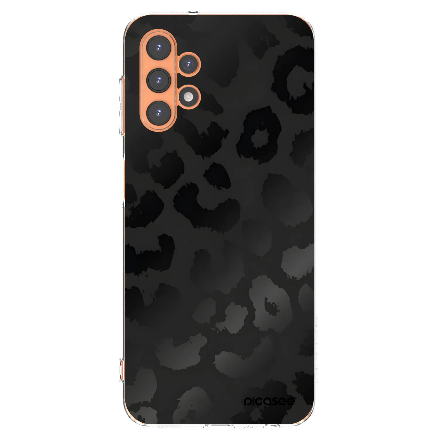 Picasee átlátszó szilikon tok az alábbi mobiltelefonokra Samsung Galaxy A13 4G A135 - Midnight Leopard