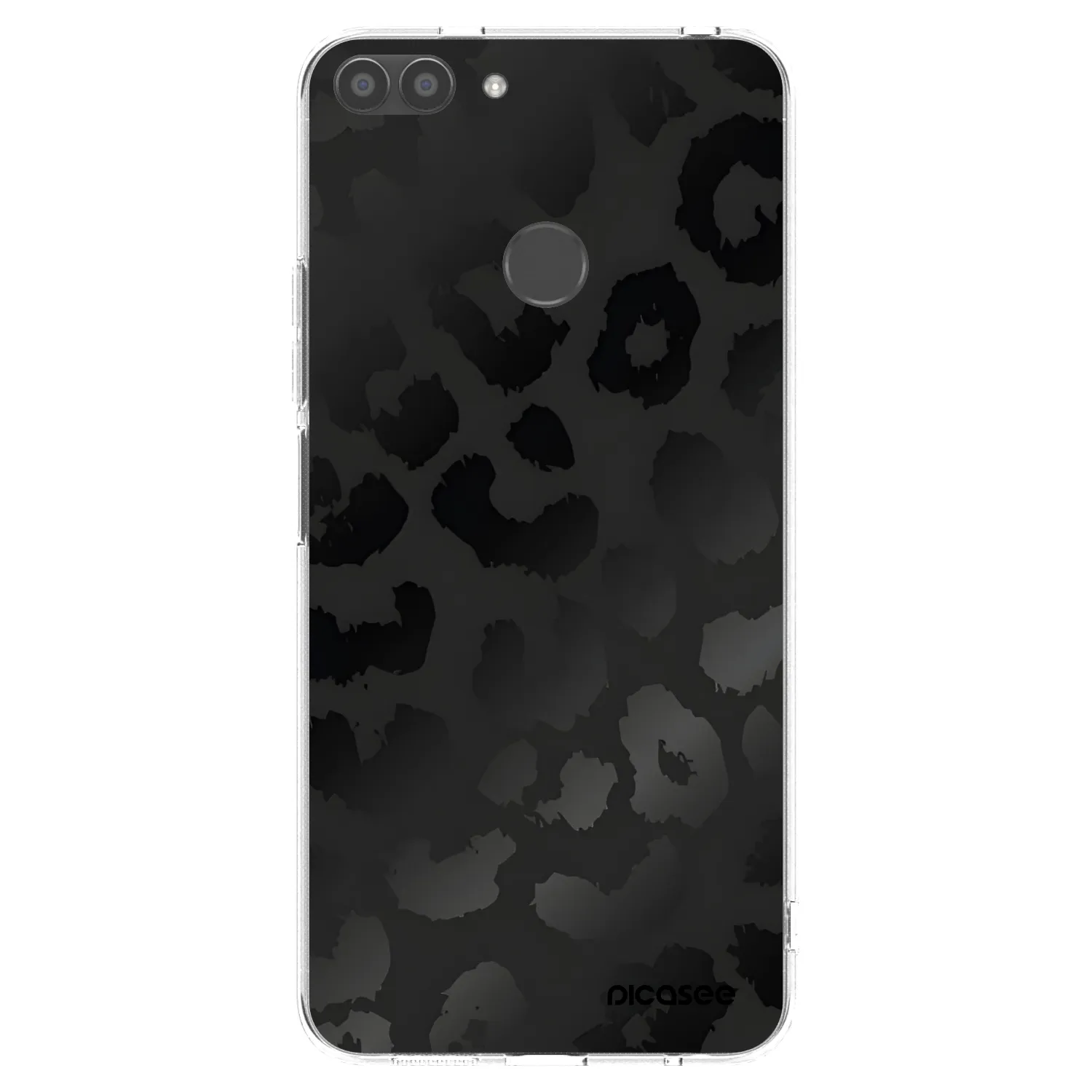Picasee átlátszó szilikon tok az alábbi mobiltelefonokra Huawei P Smart - Midnight Leopard