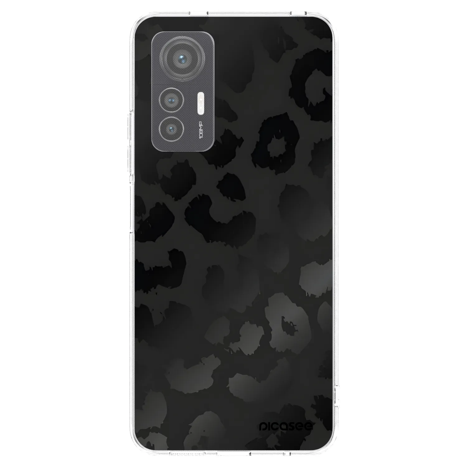 Picasee átlátszó szilikon tok az alábbi mobiltelefonokra Xiaomi 12 Lite - Midnight Leopard