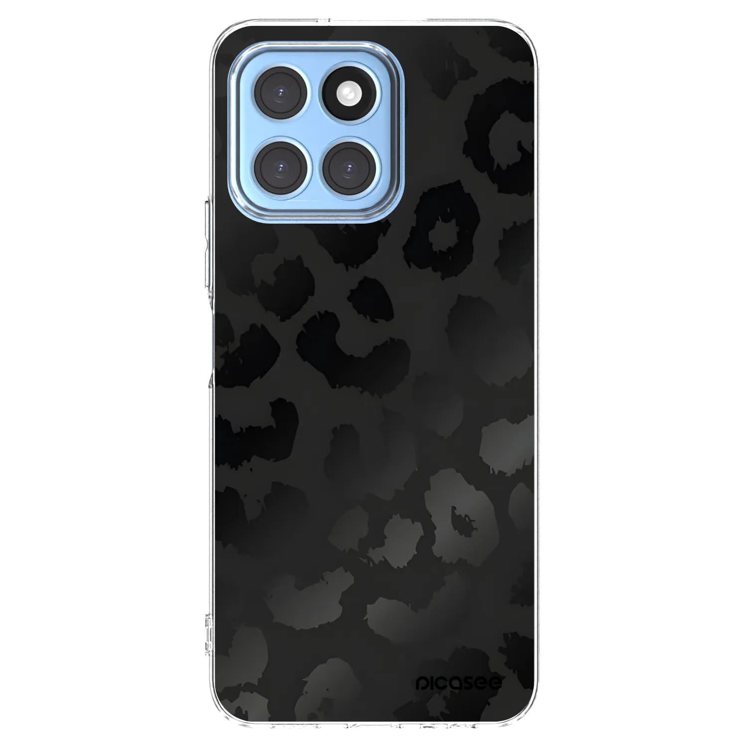 Picasee átlátszó szilikon tok az alábbi mobiltelefonokra Honor X8 5G - Midnight Leopard